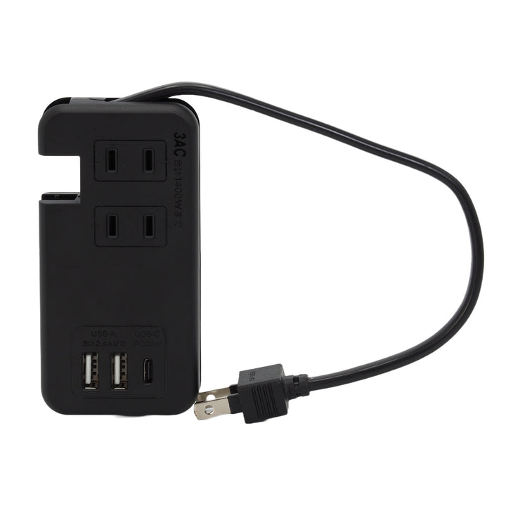 【PD付】USB充電付き モバイル電源タップ コンセント3個口  急速充電 SK-3AC3USBPDWA SK-3AC3USBPDBA