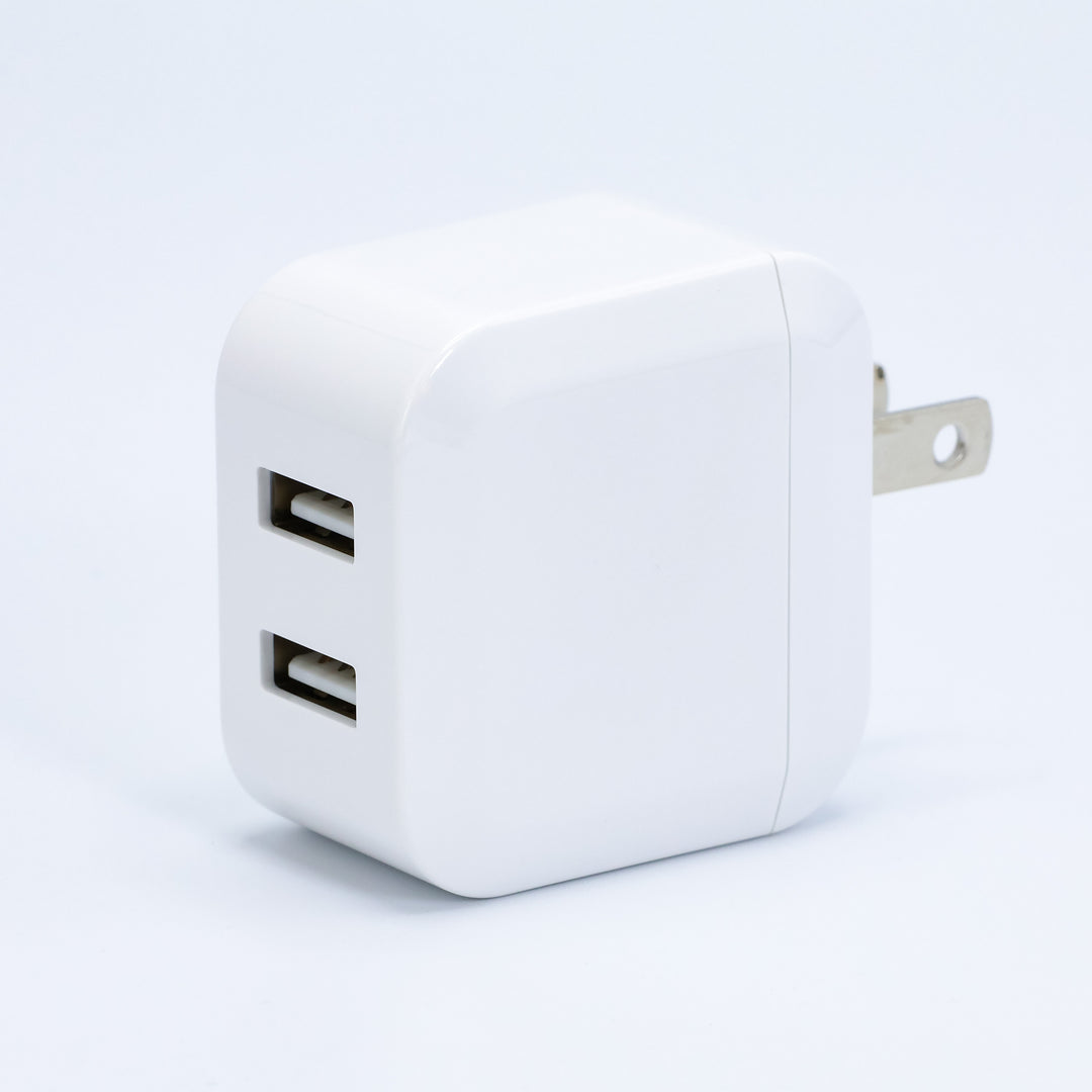 USB充電器 DC5V 3.4A SK-CH2A34WH