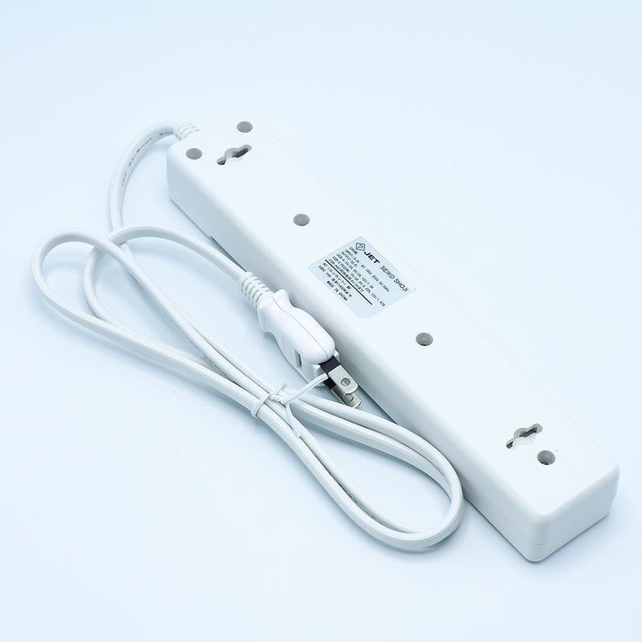 【4個口 + 2USB】個別スイッチ付き電源タップ