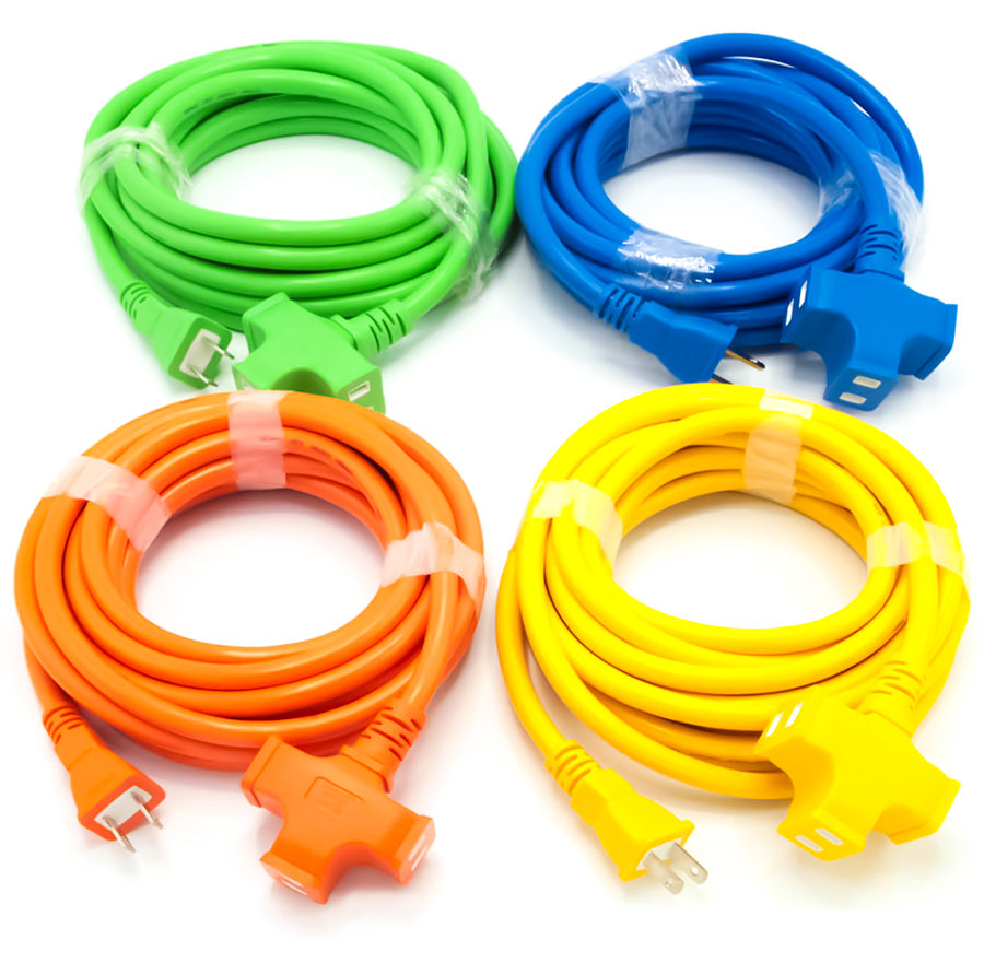 超ソフト十字延長コード5m KY-21 KY-22 KY-23 KY-24 – ZioZone