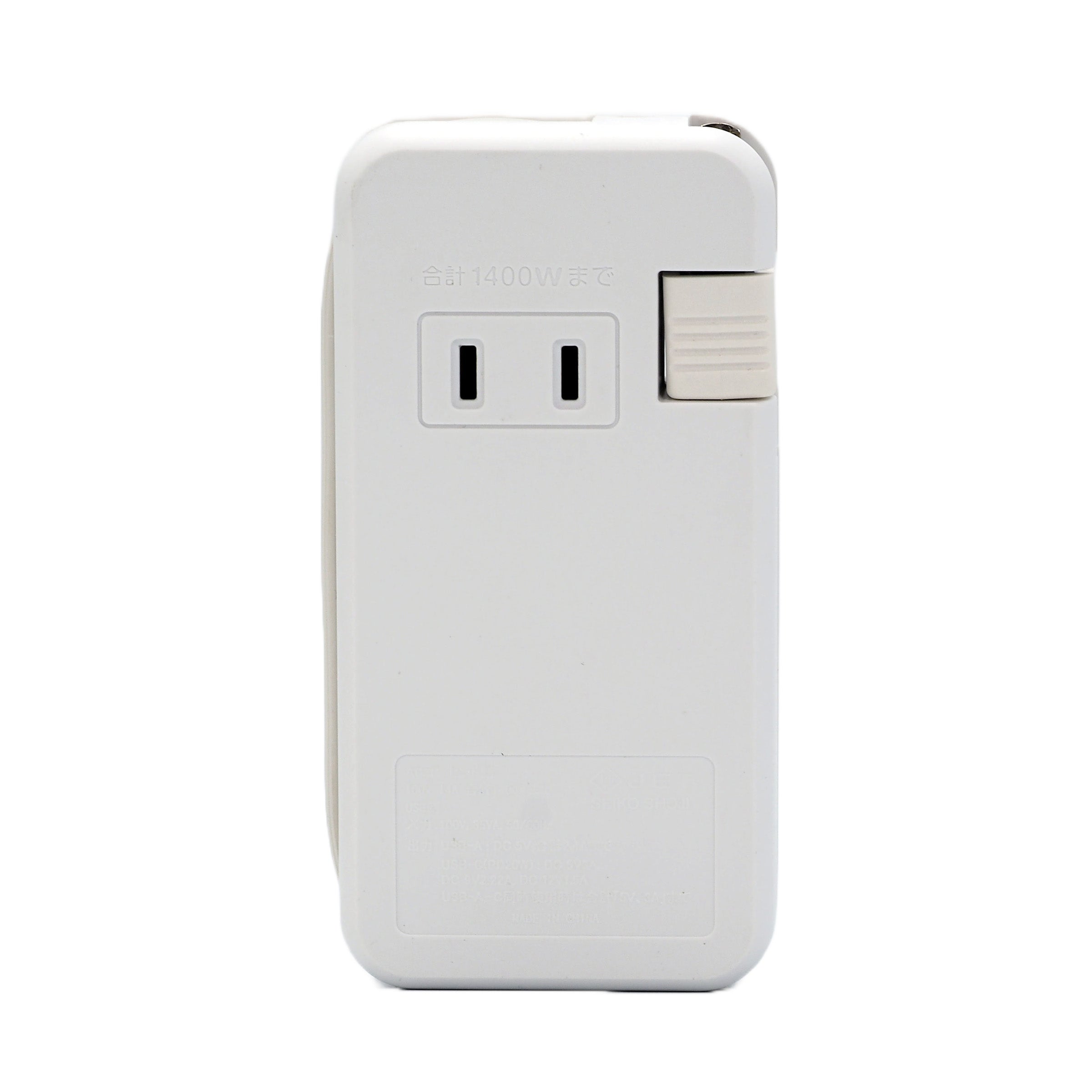 簡易エコパッケージ・PD対応】USB充電付き モバイル電源タップ