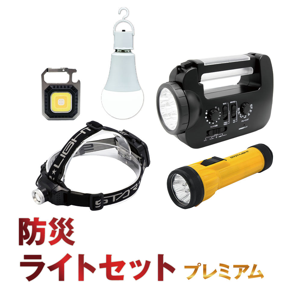 防災ライトセット プレミアム ライトセット – ZioZone