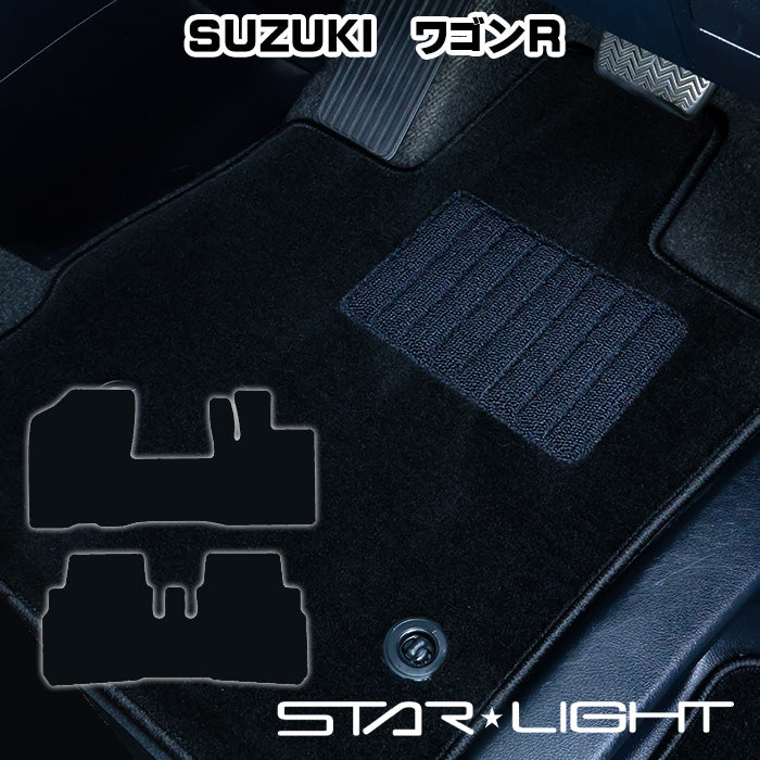 スズキ　SUZUKI　ワゴンR MH35/55/85/95S 29/2～ ロイヤルブラック フロアマット STARLIGHT スターライト カーマット