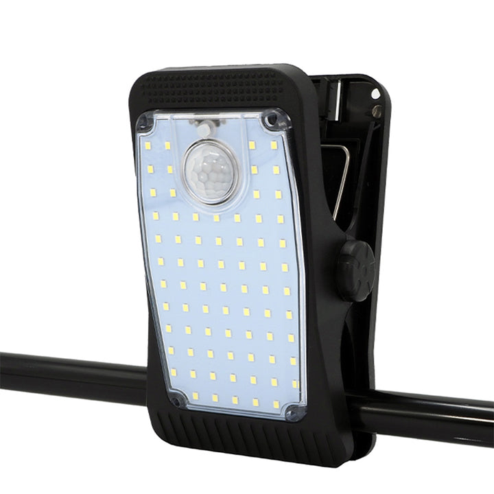 クリップ型ソーラーセンサーライト